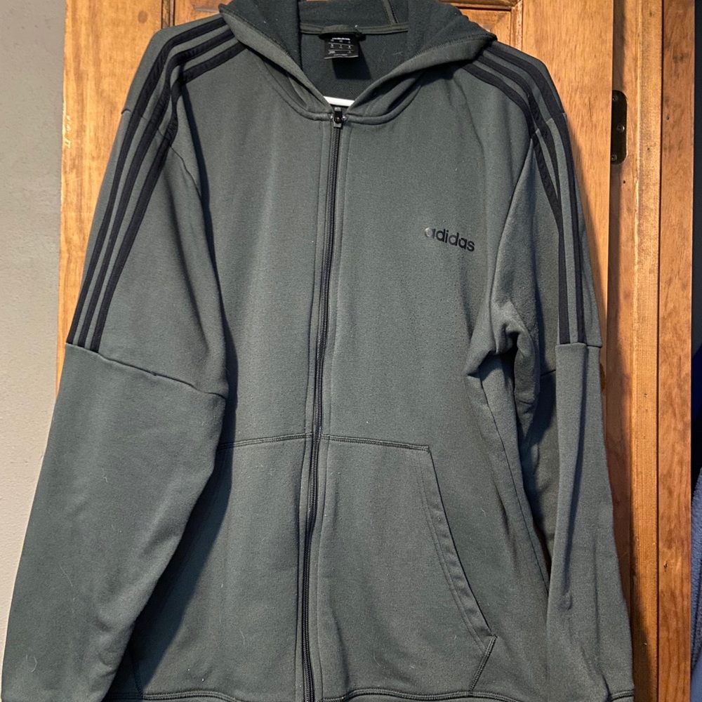 Adidas zip up hoodie